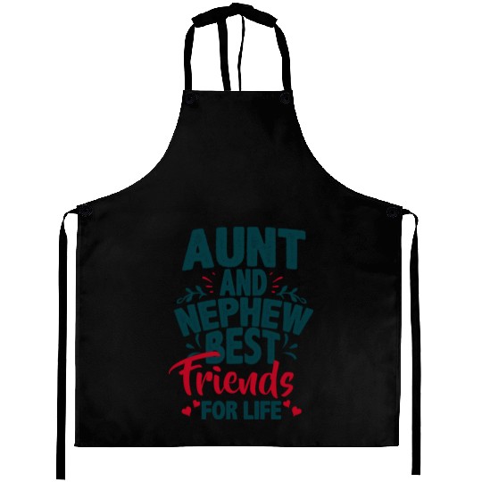 Aunt And Nephew Best Friends Aprons
