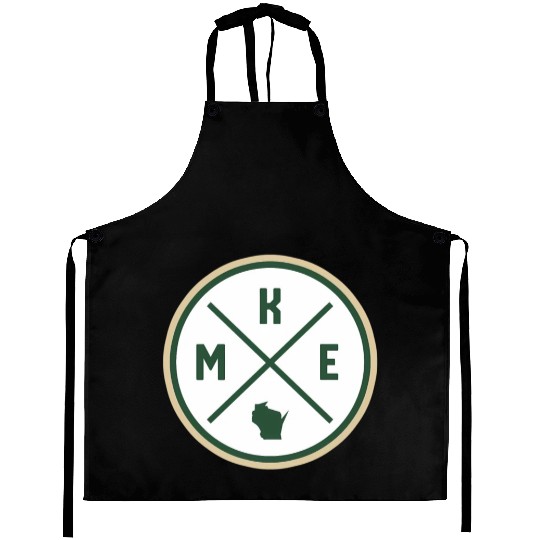 Milwaukee Circle Patch Green Aprons