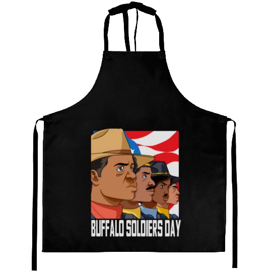 National Buffalo Soldiers Day July 28Th Patriotic Aprons