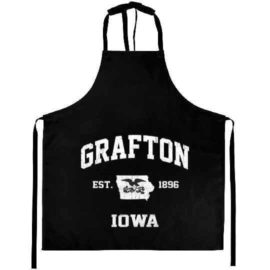 Grafton Iowa Ia State Athletic Style Aprons