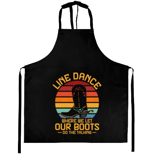 Line dance, Where We Let Our Boots Western Country Aprons