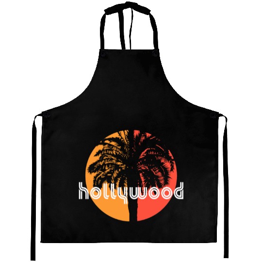 Hollywood California Artistic Vacation Souvenir Aprons
