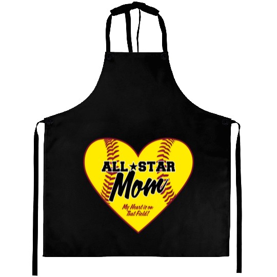 All-Star Softball Mom Aprons
