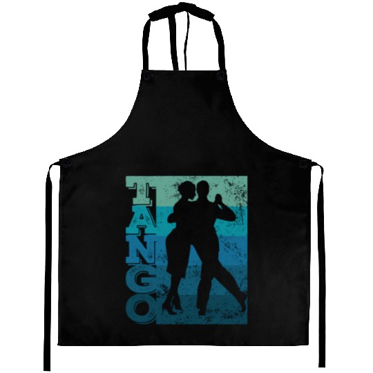 Tango Argentino Dancing Heartbeat Milonga Vals Tan Aprons