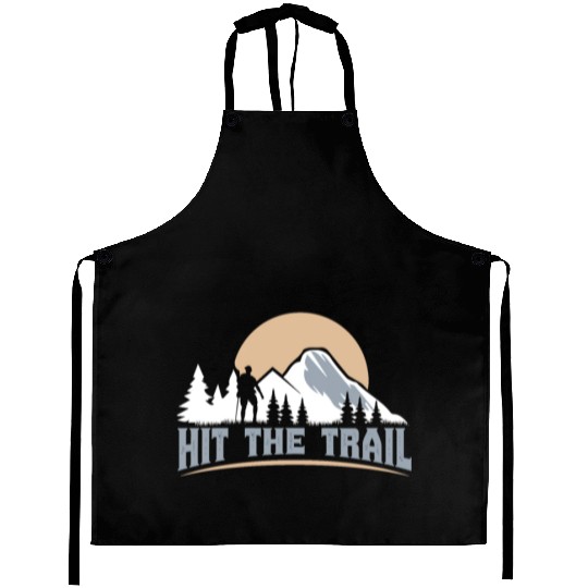 Hit the Trail Mountaineers Wanderlust Hiking Aprons
