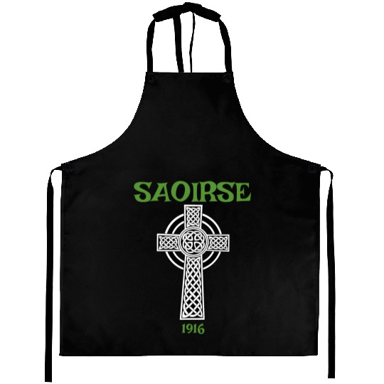 Saoirse Meaning Freedom Irish Republican With Celt Aprons