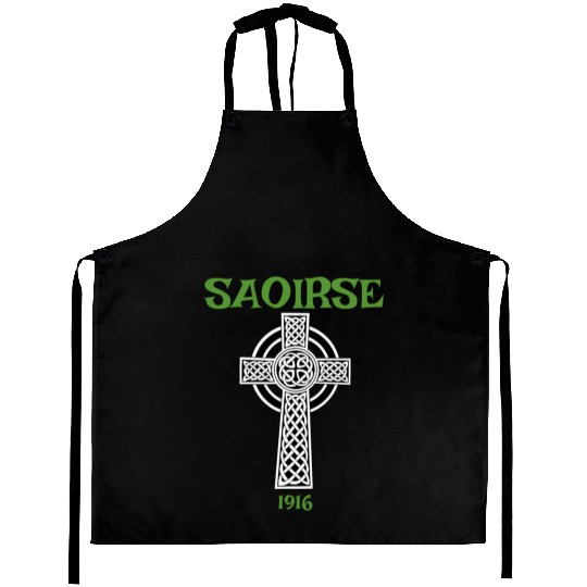 Saoirse Meaning Freedom Irish Republican With Celt Aprons