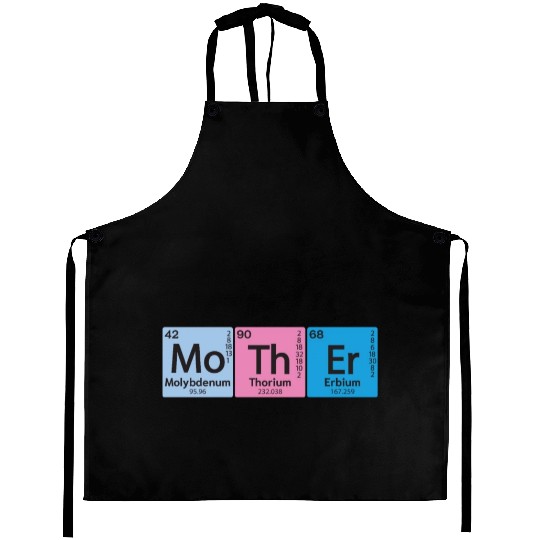 Mo Th Er Mother Element Periodic Table Element Aprons