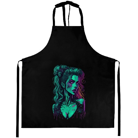 Zombie Girl Aprons