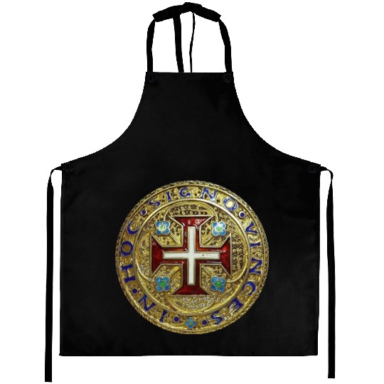 In hoc signo vinces royal style Aprons