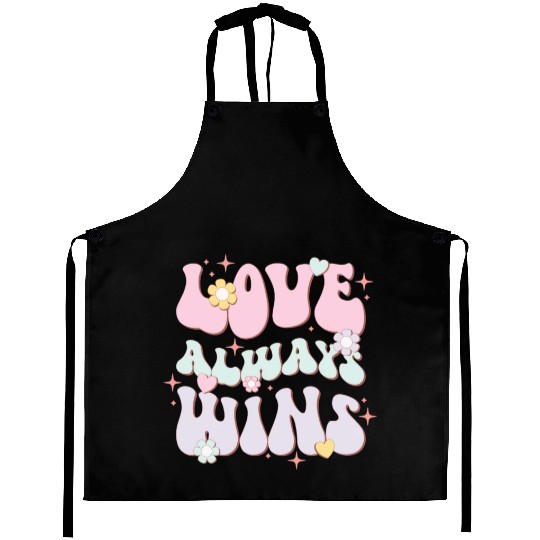 Love Always Wins, LGBT Pride Month Aprons
