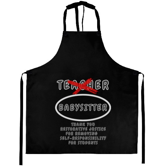 Teacher Aka Babysitter Aprons