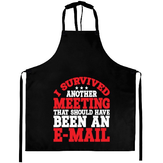 I Survived A Meeting That Should Have Been Mail 40 Aprons