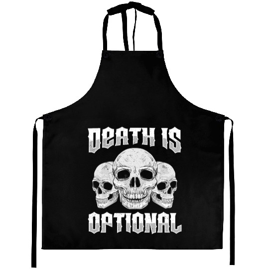 Necromancy Death Is Optional Necromancer Aprons