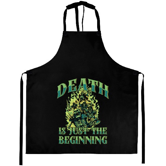 Necromancy Death Is Just The Beginning Necromancer Aprons