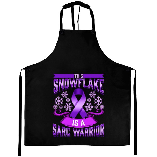 Sarcoidosis Snowflake Sarc Sarcoidosis Warrior Aprons