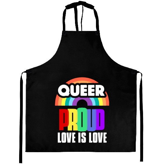 Love is Love Aprons Human Rights Gay Pride Proud