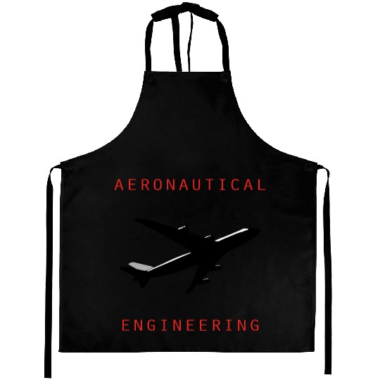 aeronautical engineering text airplane picture Aprons