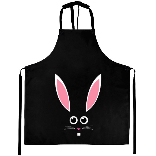 Easter Bunny Face Aprons