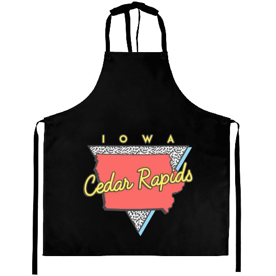Cedar Rapids Iowa Triangle Ia City Aprons