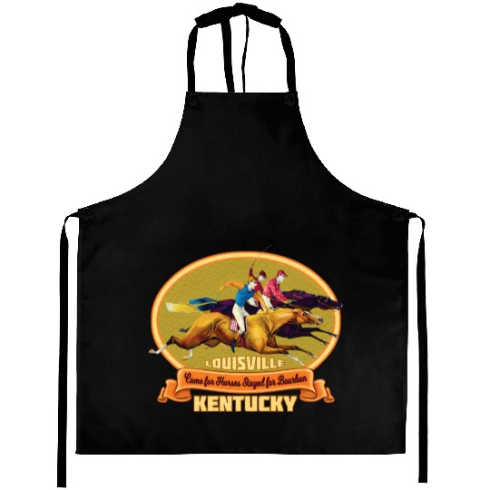 Louisville Kentucky Horse Racing Bourbon Derby Aprons