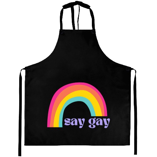 Say Gay Aprons