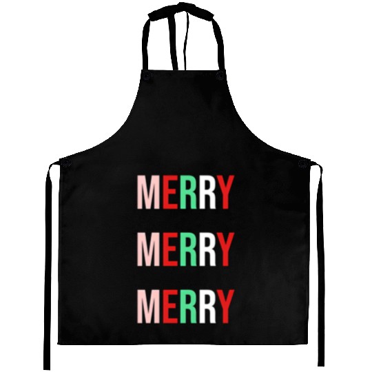Merry Merry Merry Aprons