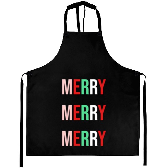 Merry Merry Merry Aprons