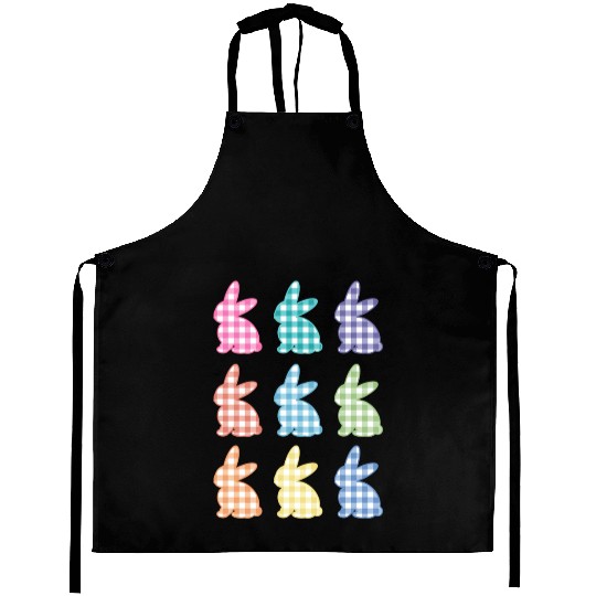 Easters For Plaid Easter Bunny Gingham Aprons