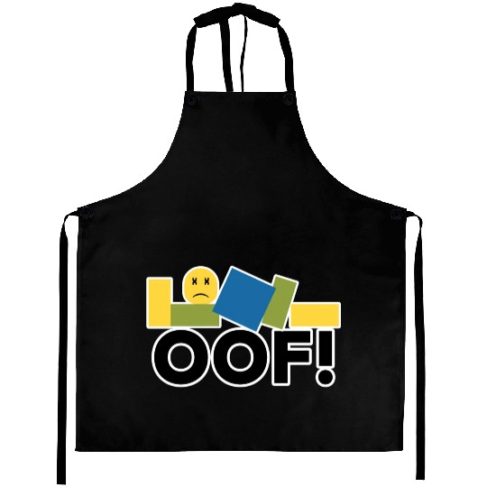 Jenr8D Oof Grey Small Aprons