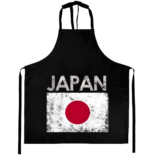 Japan Japanese Flag Pride Aprons