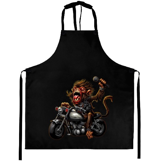 zombie Raider Monkey Aprons