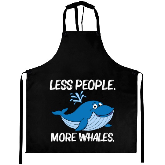 Whale For Orca Narwhal Blue Whales Aprons