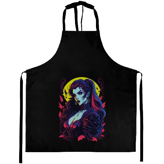 Vampire Girl Aprons