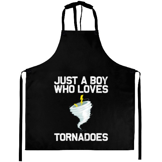 Tornado For Hurricane Weather Chaser Aprons