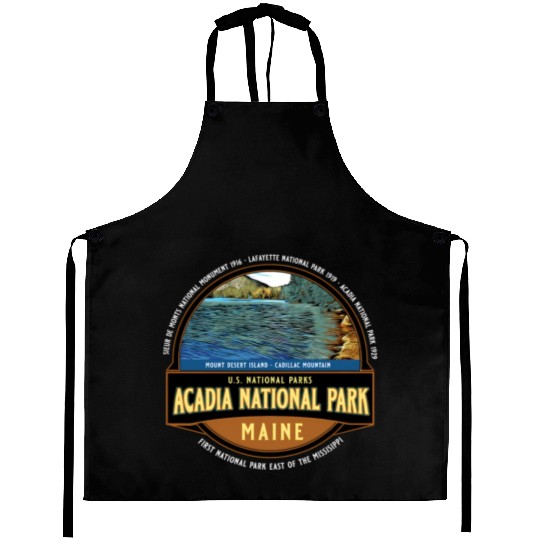 Acadia National Park Maine Vacation Aprons