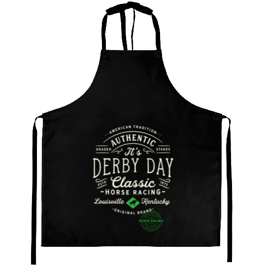 Derby Day Louisville Kentucky Horse Racing Aprons