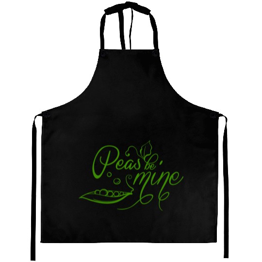 Cute Love Engagement And Wedding Quotes With Peas Aprons