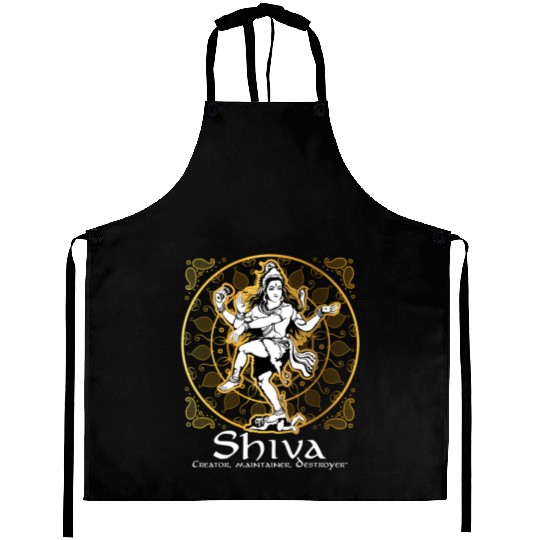 Shiva 'Creator Maintainer Destroyer' Hindu Gods Aprons