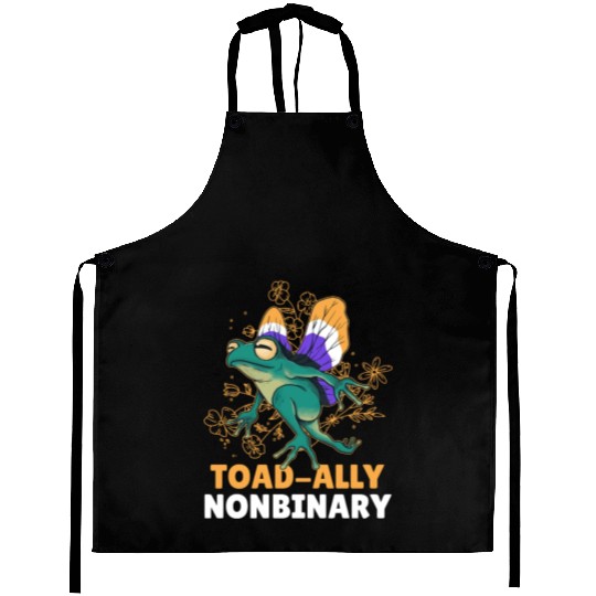 Toad-Ally Nonbinary Aprons