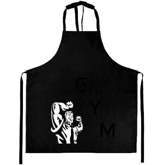 Old School Gym vibes Aprons