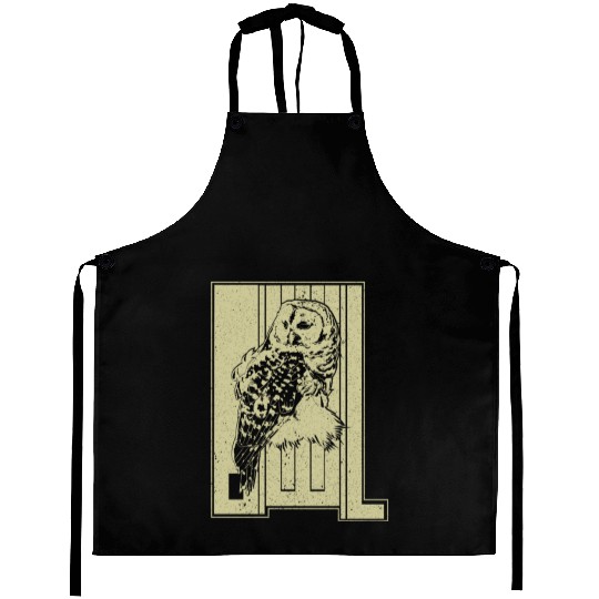 Bird Owl Aprons