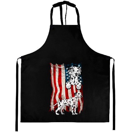 Dalmatian Flag Aprons