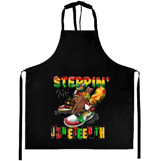 Youth Shoes Step' Into Juneteenth Like My Aprons