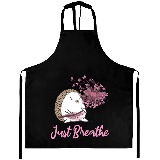 Just Breathe Dandelion Wildflower Botaal Nature Fl Aprons