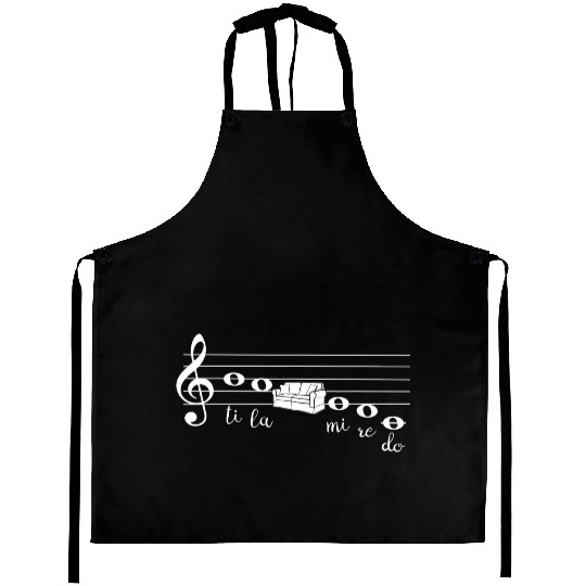 Funny Music Orchestra Choir Aprons