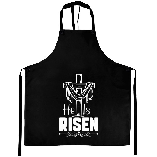 He Is Risen Jesus Christ Resurrection Happy Aprons