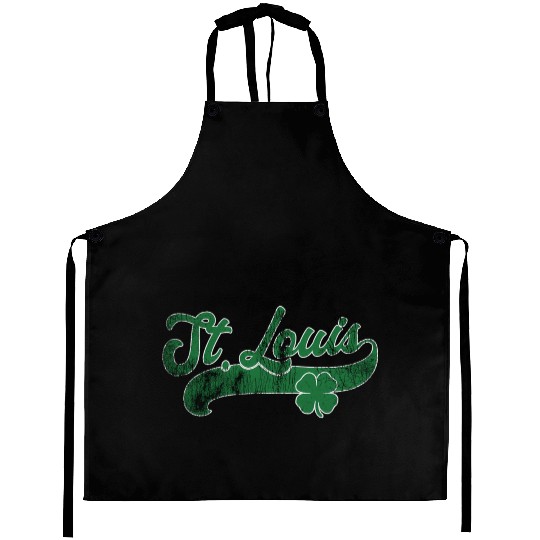 St Louis Shamrock St Patrick'S Day Saint Paddy'S Aprons