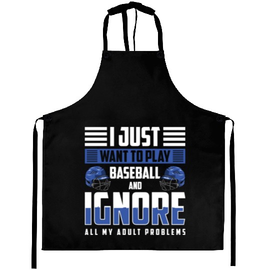 Baseball Pitcher America Baseballer Aprons