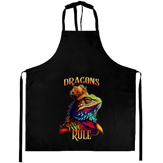 Dragons Rule Royal Beardie With A Aprons